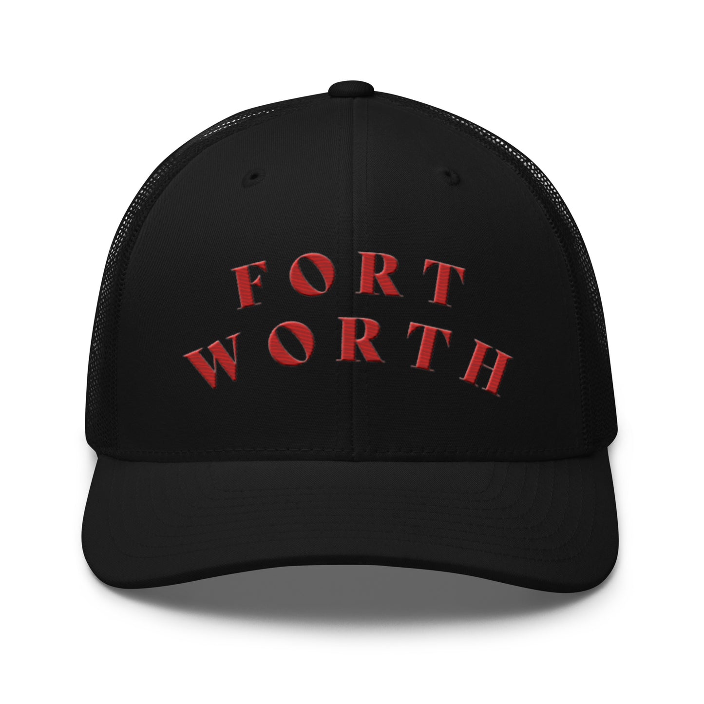 Fort Worth Trucker Hat Black | Red