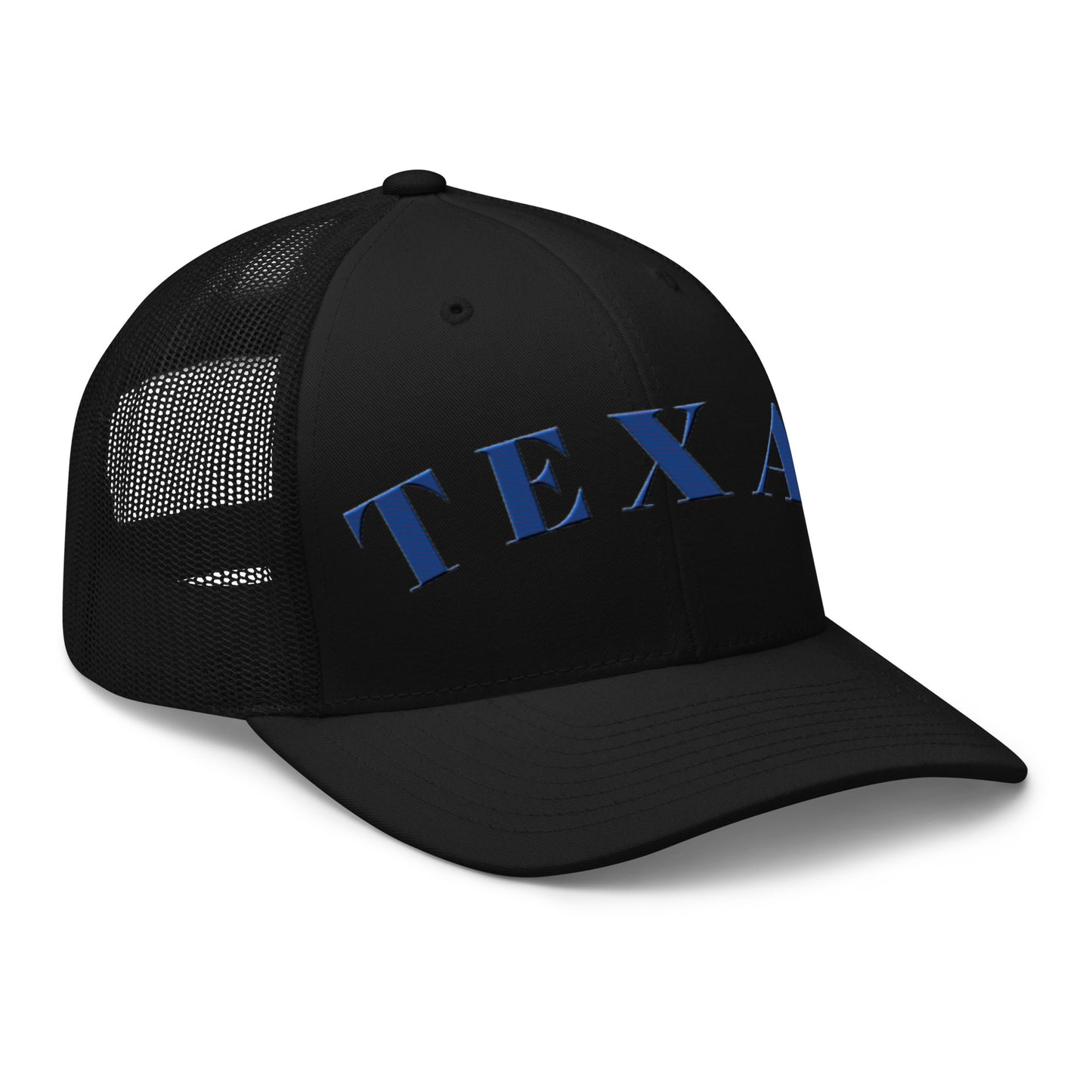 Texas Trucker Hat Black | Blue