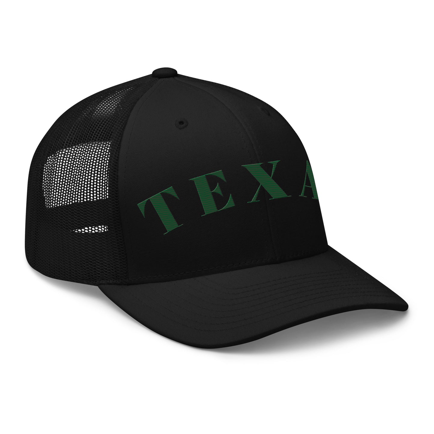 Texas Trucker Hat Black | Green