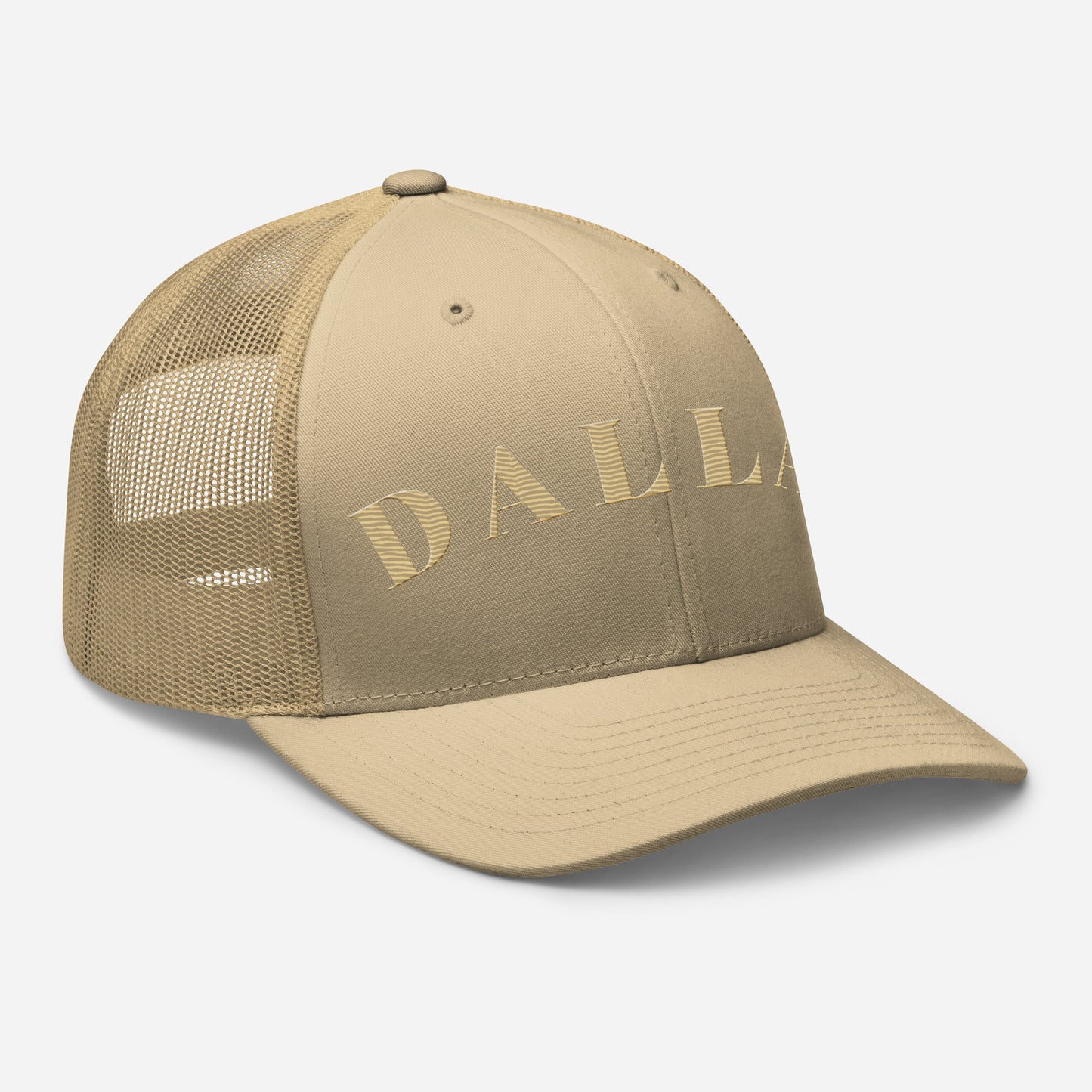 Dallas Trucker Hat Khaki | Khaki