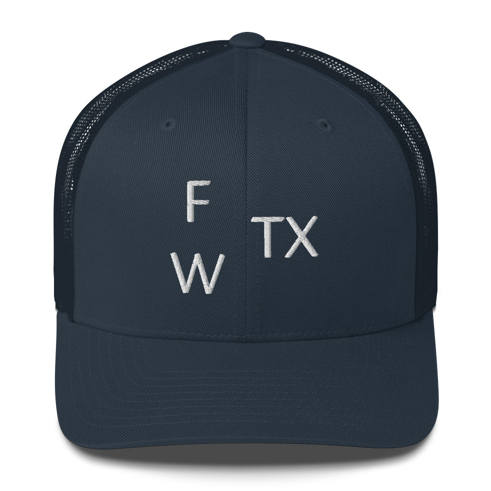 Fort Worth "FwTx" Abbreviation Hat