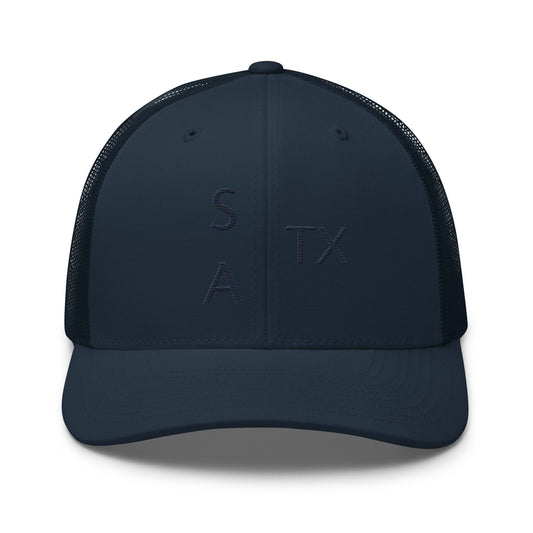 San Antonio Abbreviation "SAtx" Hat Navy | Navy