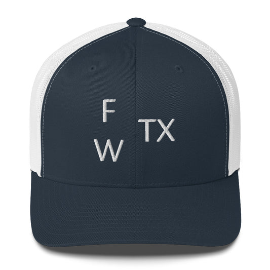 Fort Worth "FwTx" Abbreviation Hat