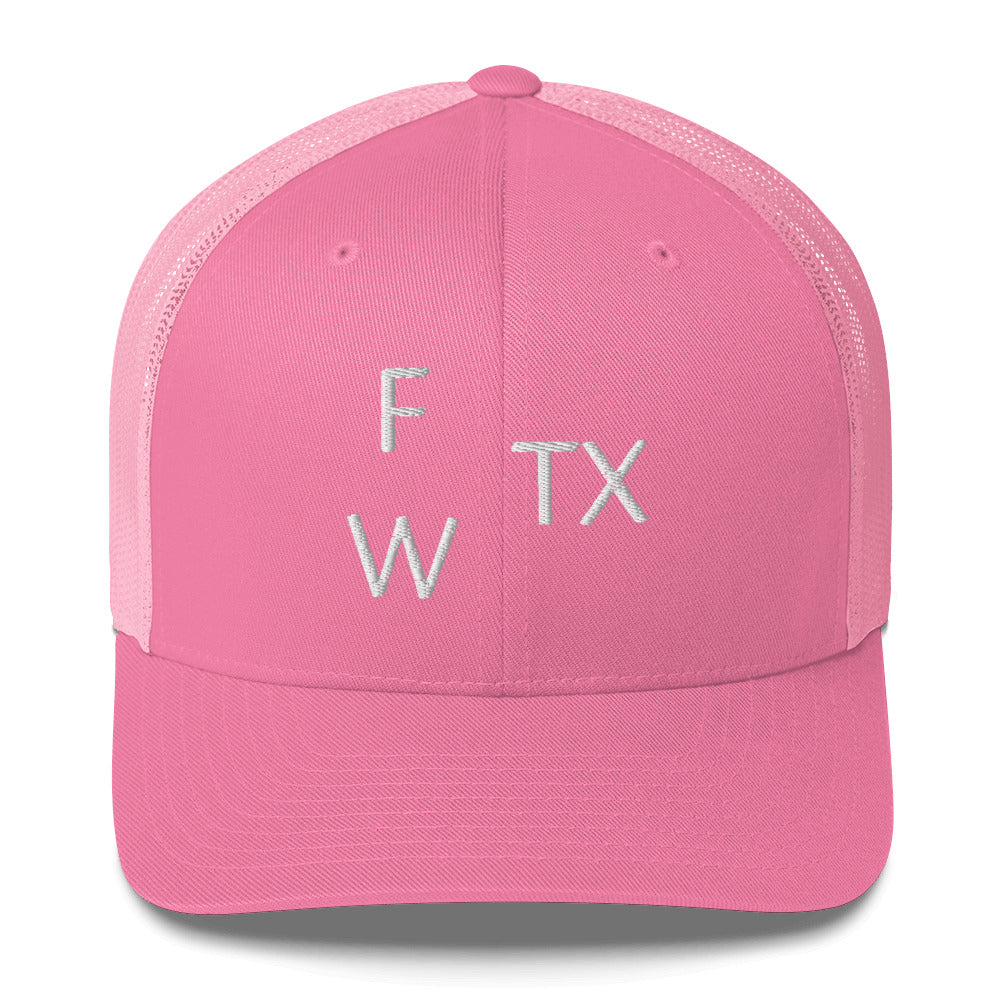 Fort Worth "FwTx" Abbreviation Hat