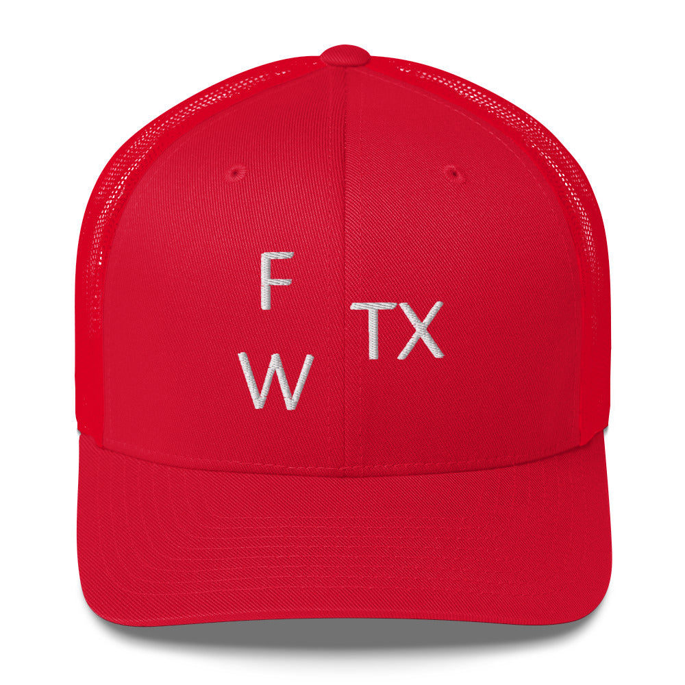 Fort Worth "FwTx" Abbreviation Hat