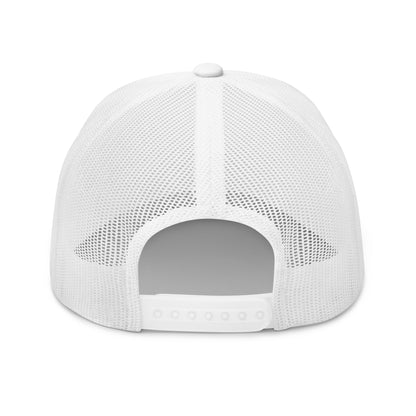 TX Abbreviation Trucker Hat White | White