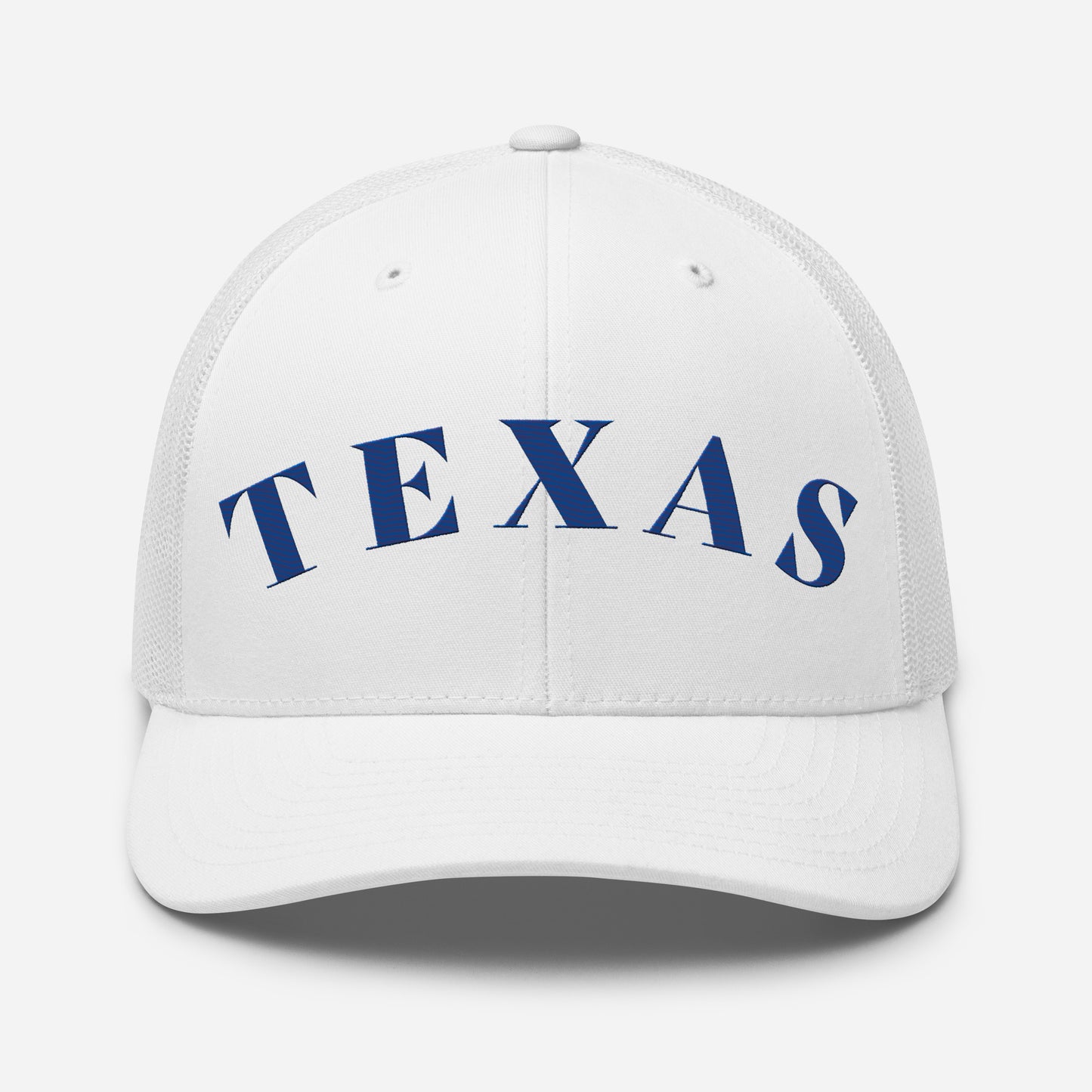 Texas Trucker Hat White | Blue