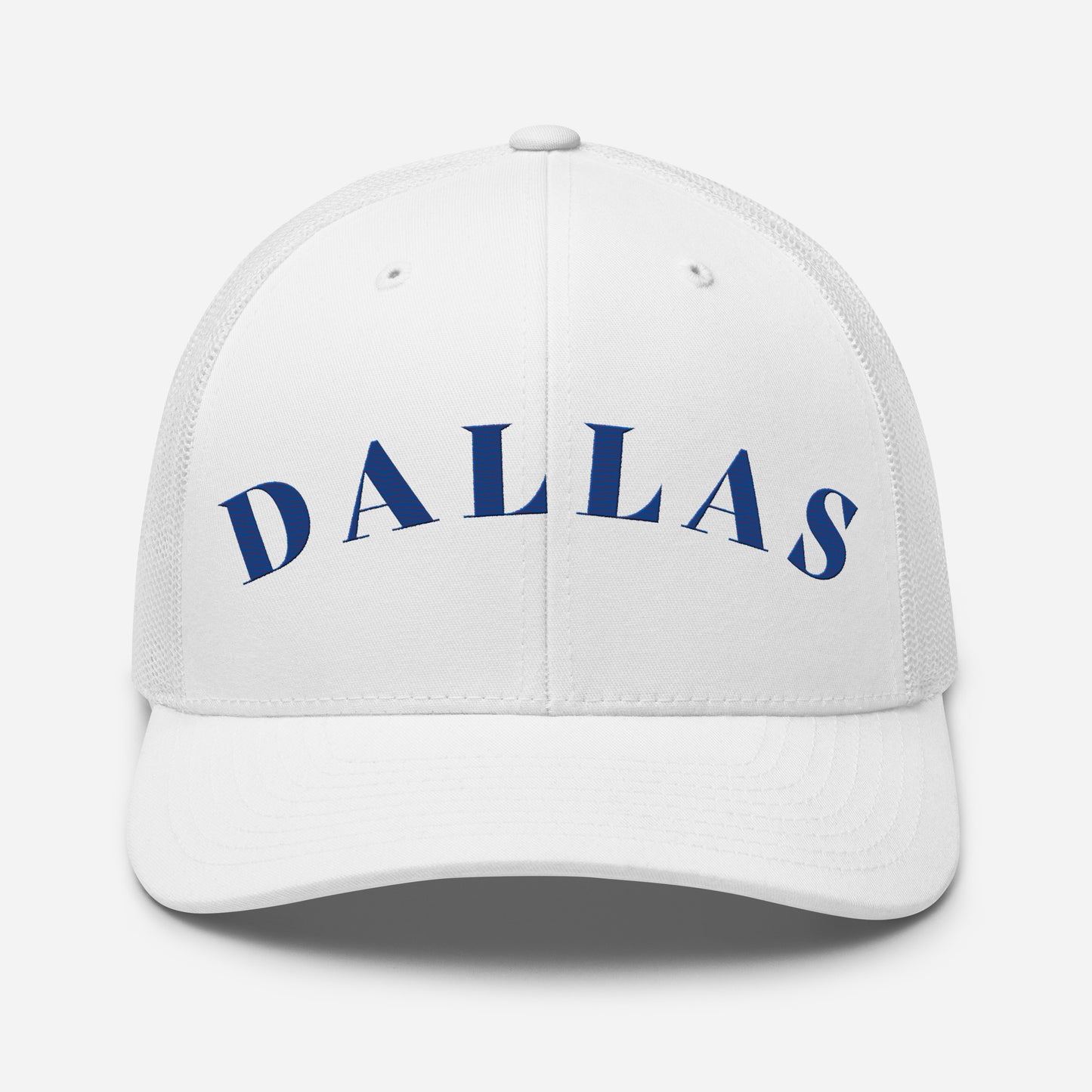 Dallas Trucker Hat White | Blue