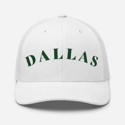 Dallas Trucker Hat White | Green