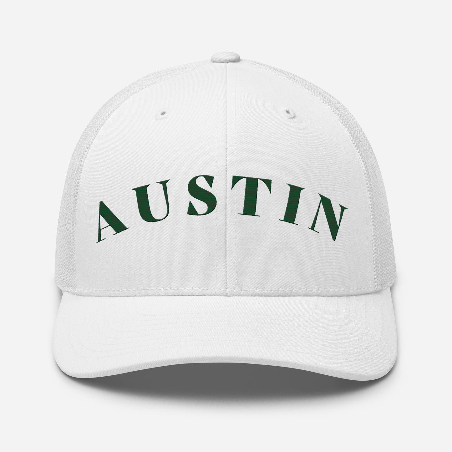 Austin Trucker Hat White | Green