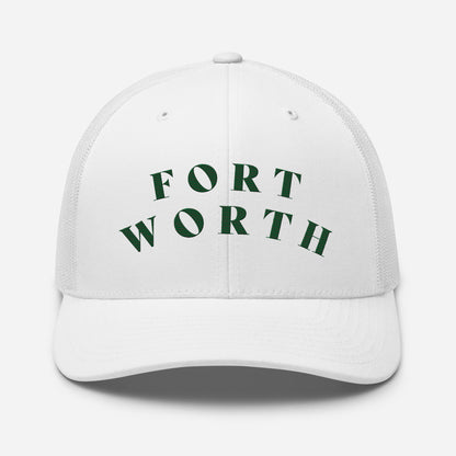 Fort Worth Trucker Hat White | Green