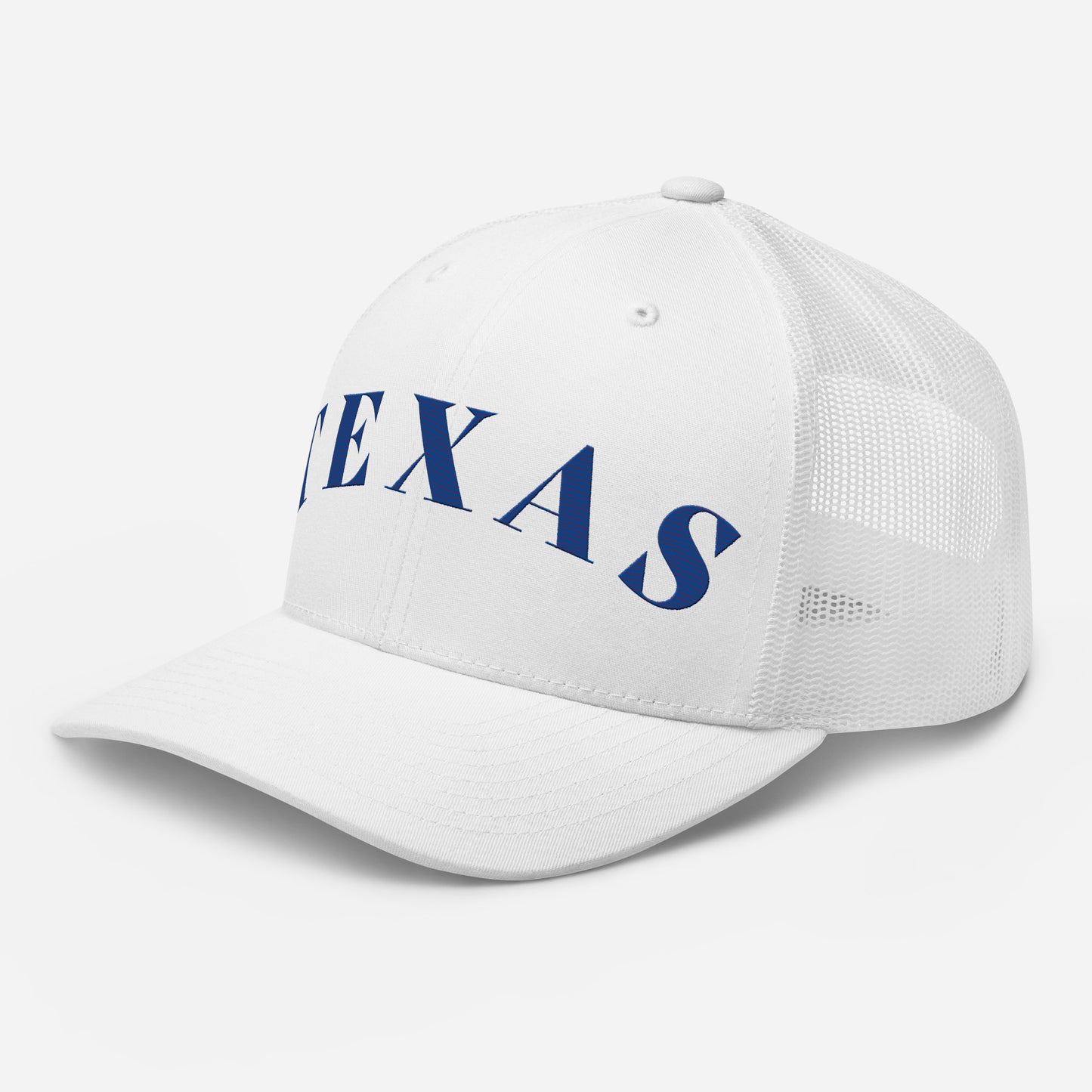 Texas Trucker Hat White | Blue