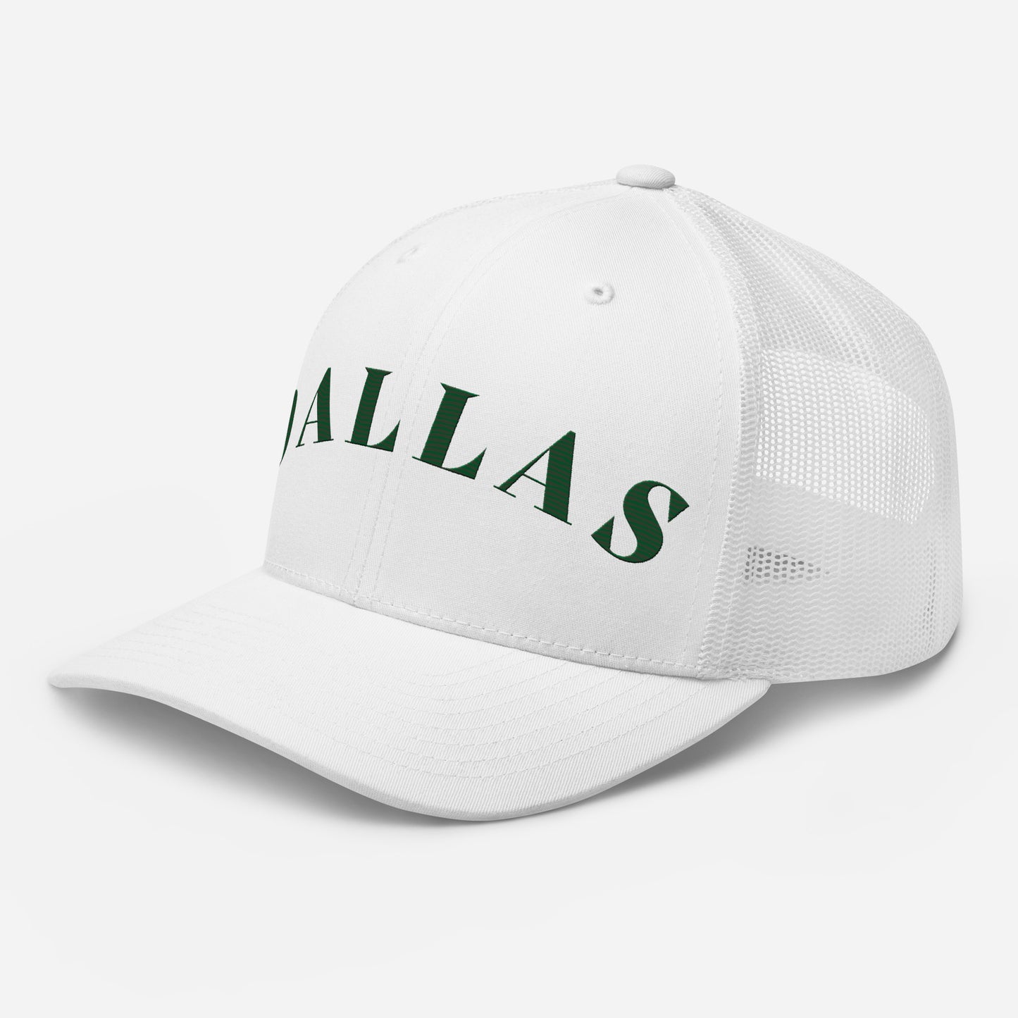 Dallas Trucker Hat White | Green