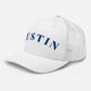 Austin Trucker Hat White | Blue