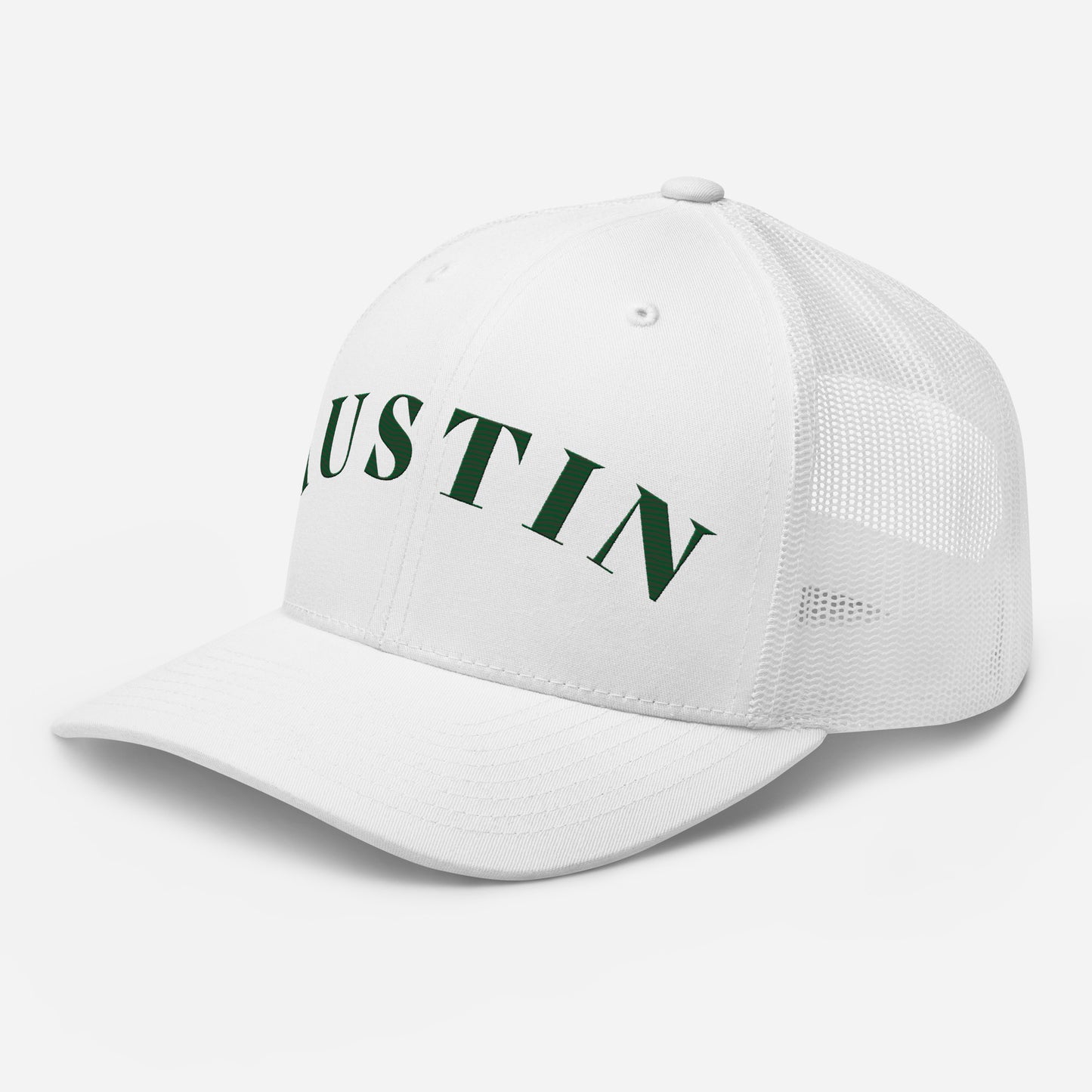 Austin Trucker Hat White | Green