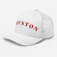 Houston Trucker Hat White | Red