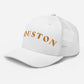 Houston Trucker Hat White | Orange