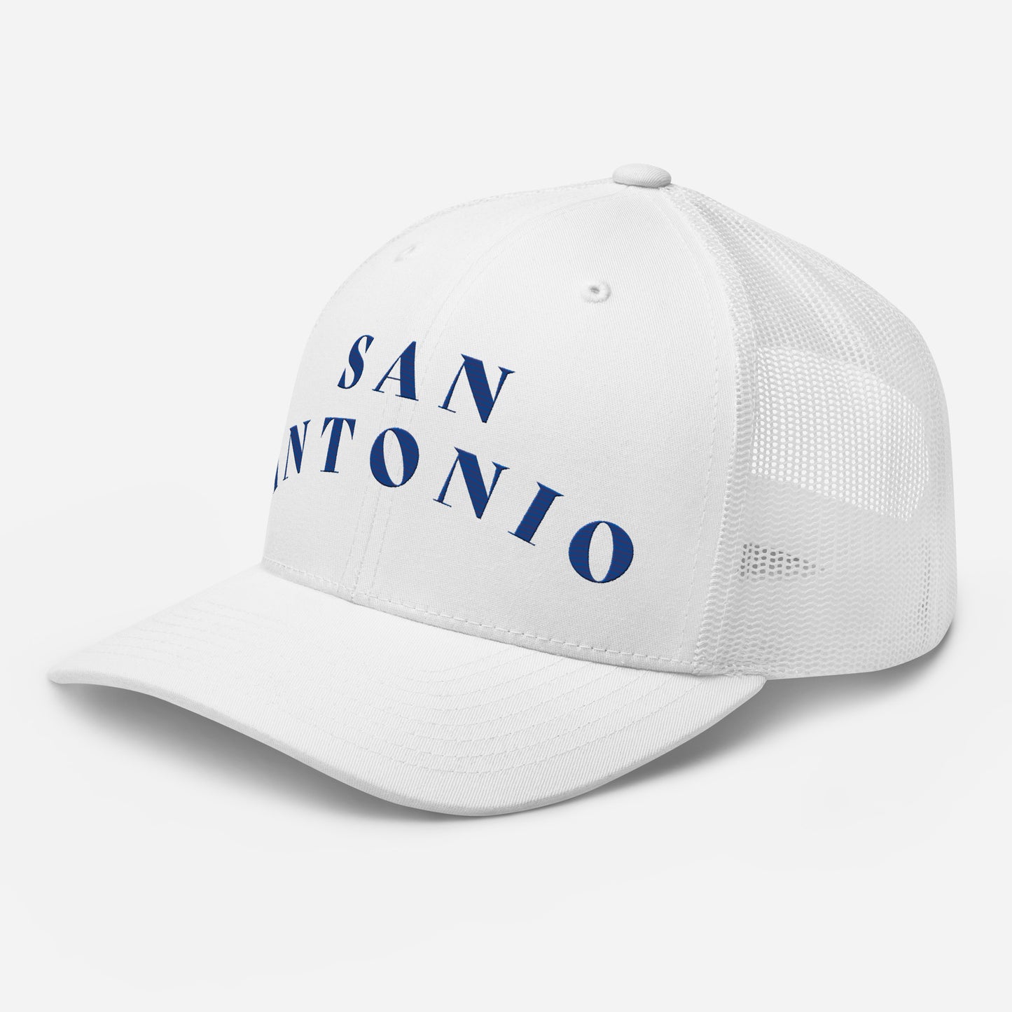 San Antonio Trucker Hat White | Blue