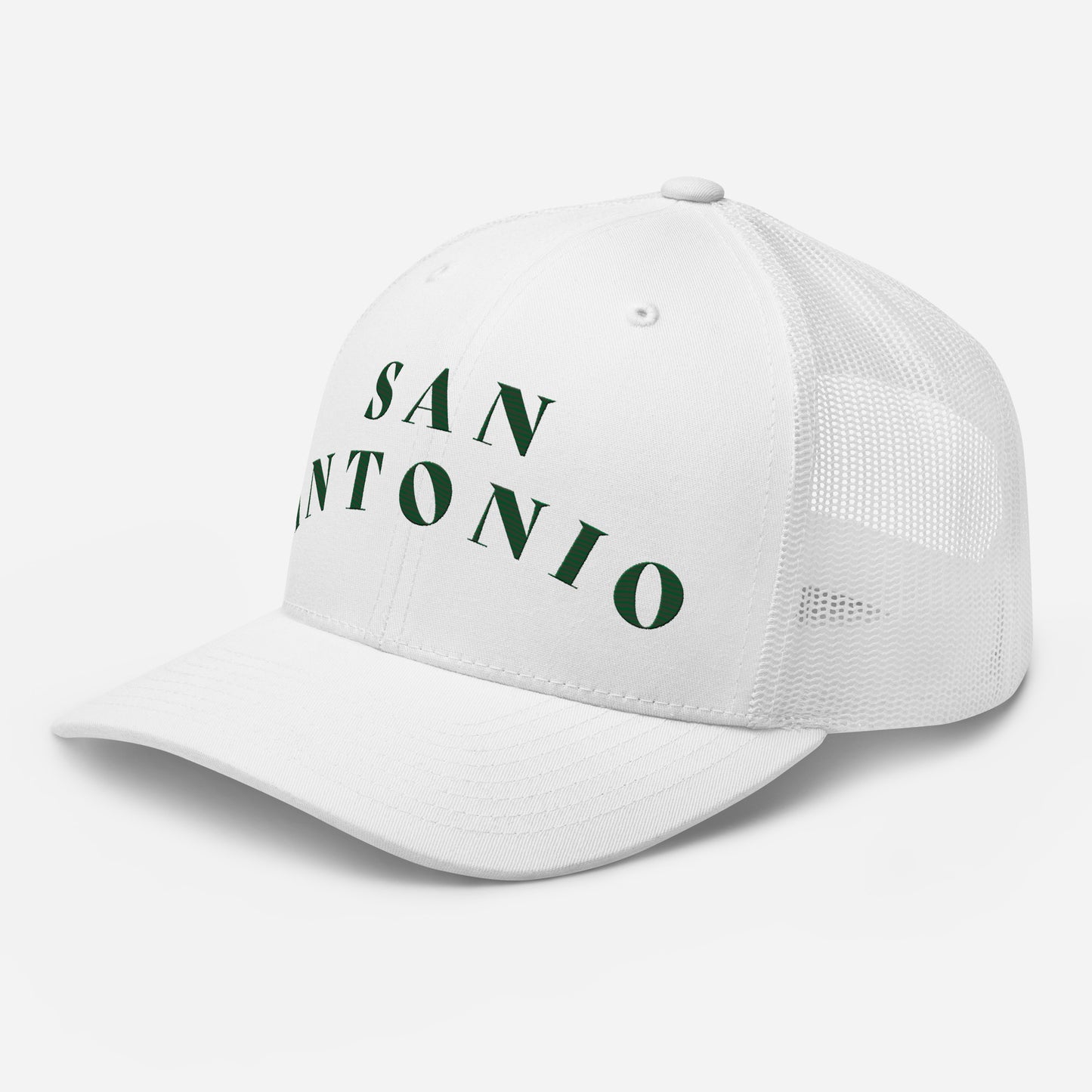 San Antonio Trucker Hat White | Green