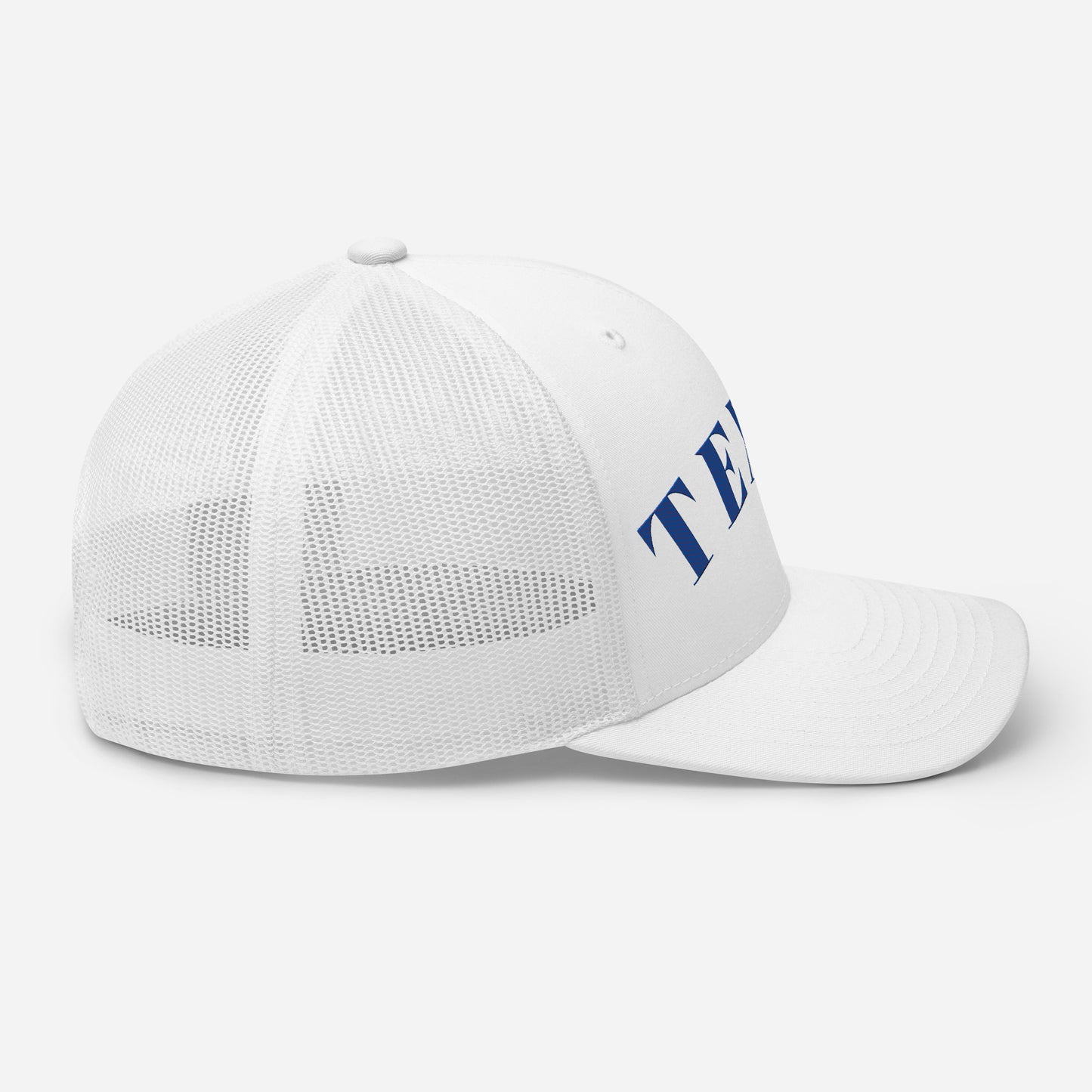 Texas Trucker Hat White | Blue