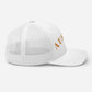 Austin Trucker Hat White | Orange