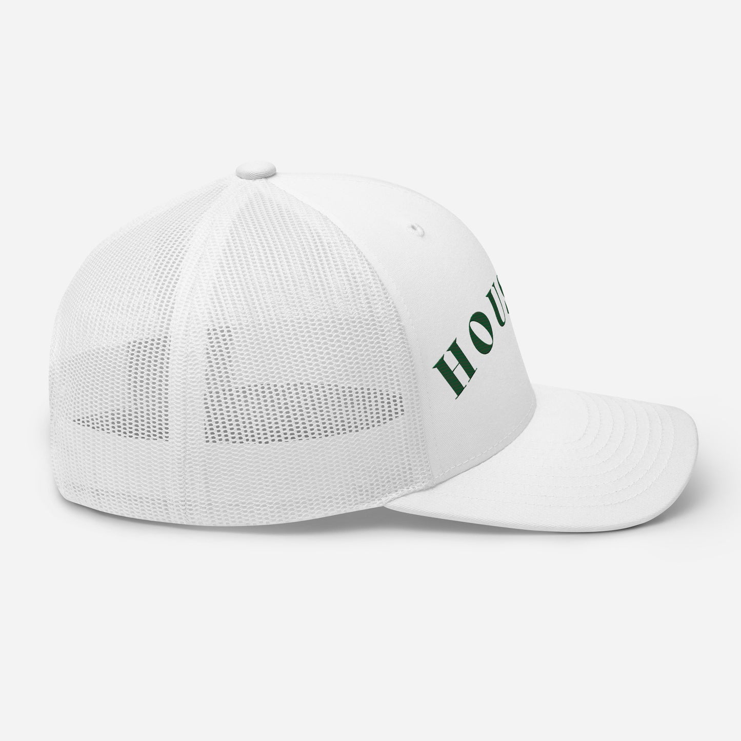 Houston Trucker Hat White | Green