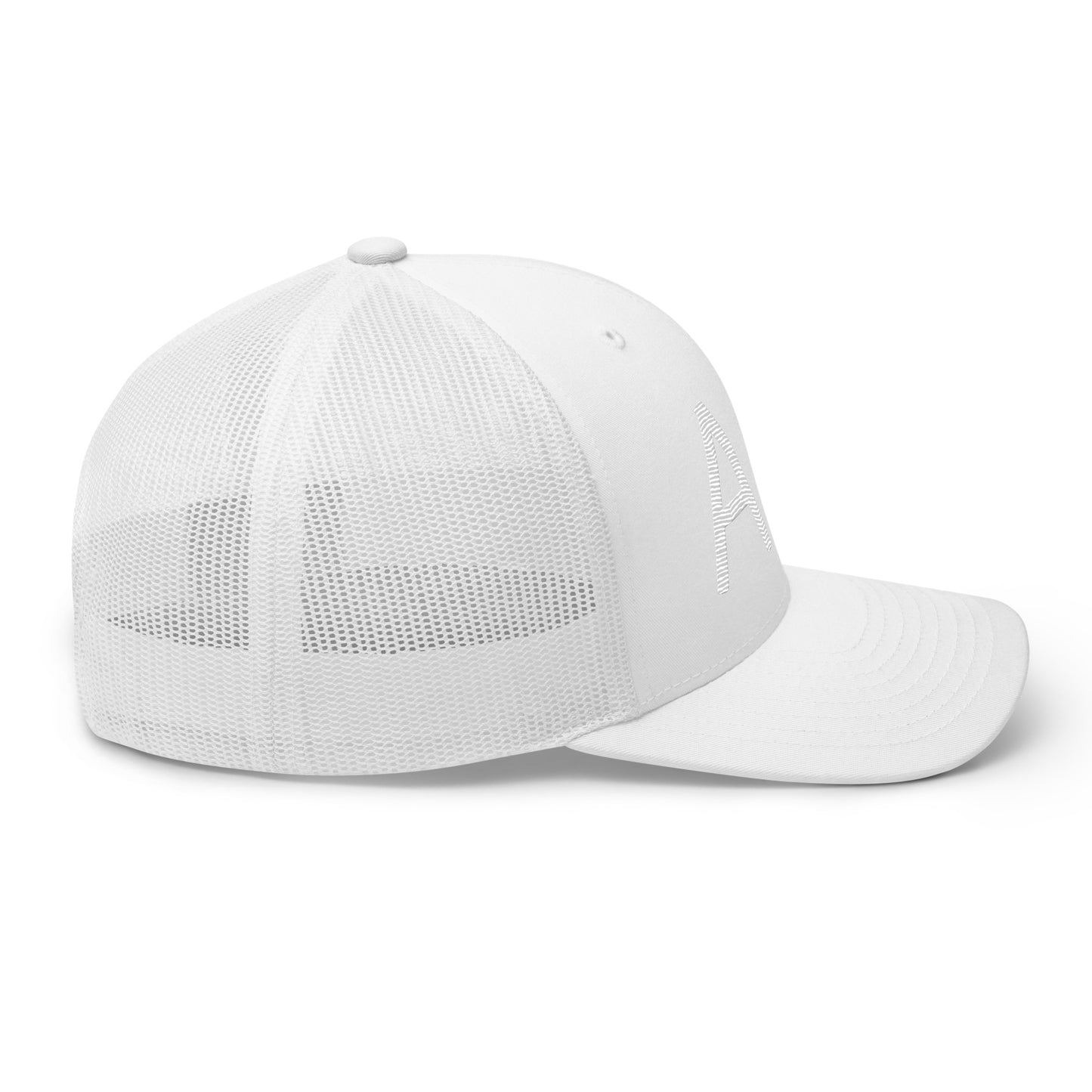 Austin Abbreviation "Atx" Trucker Hat White | White