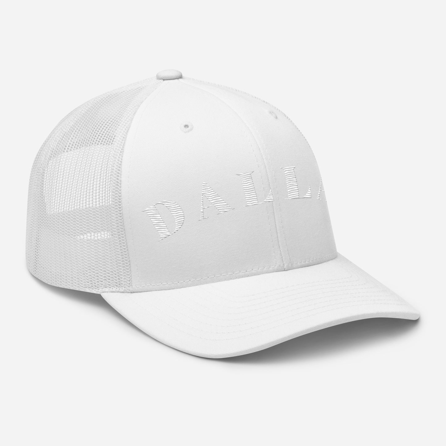 Dallas Trucker Hat White | White