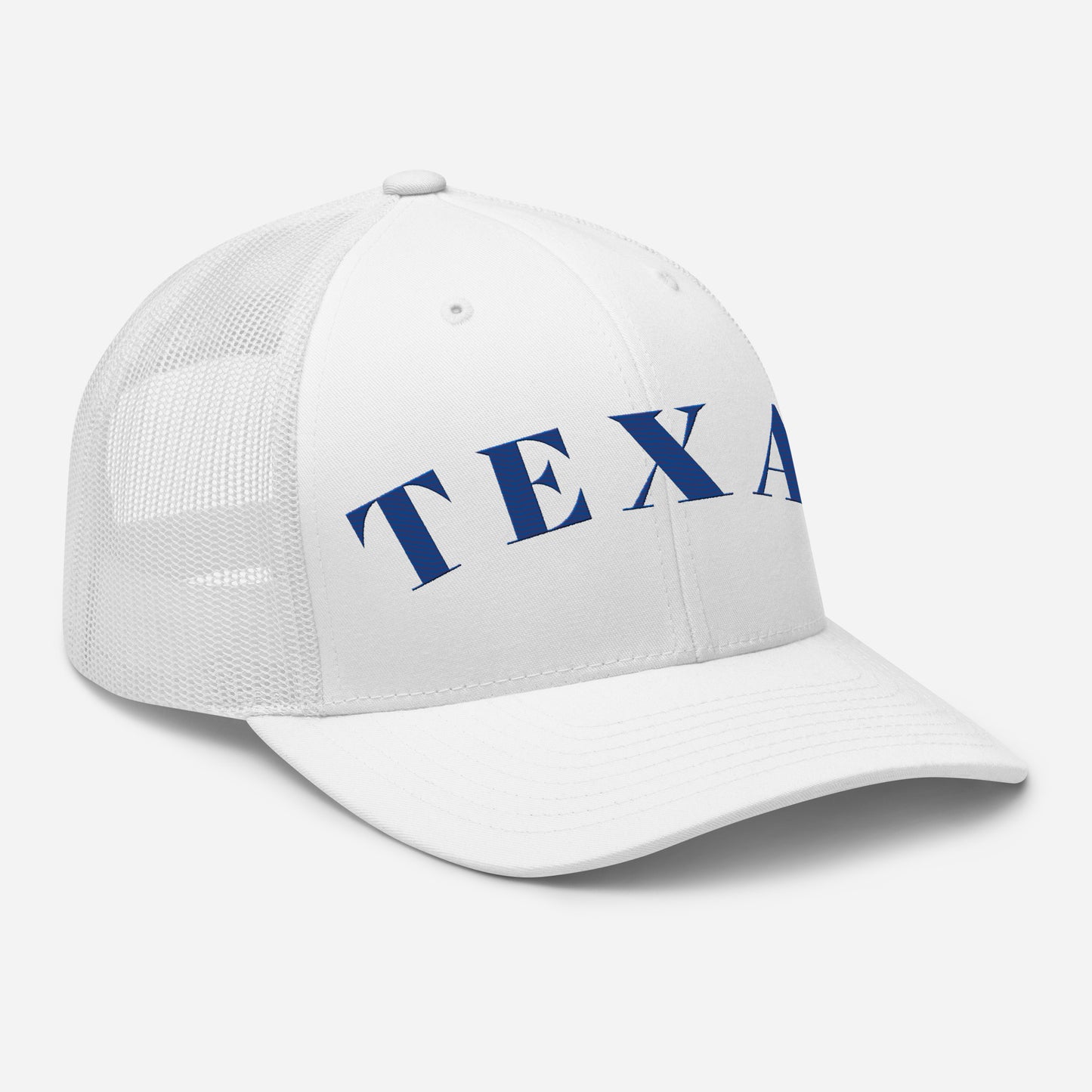 Texas Trucker Hat White | Blue