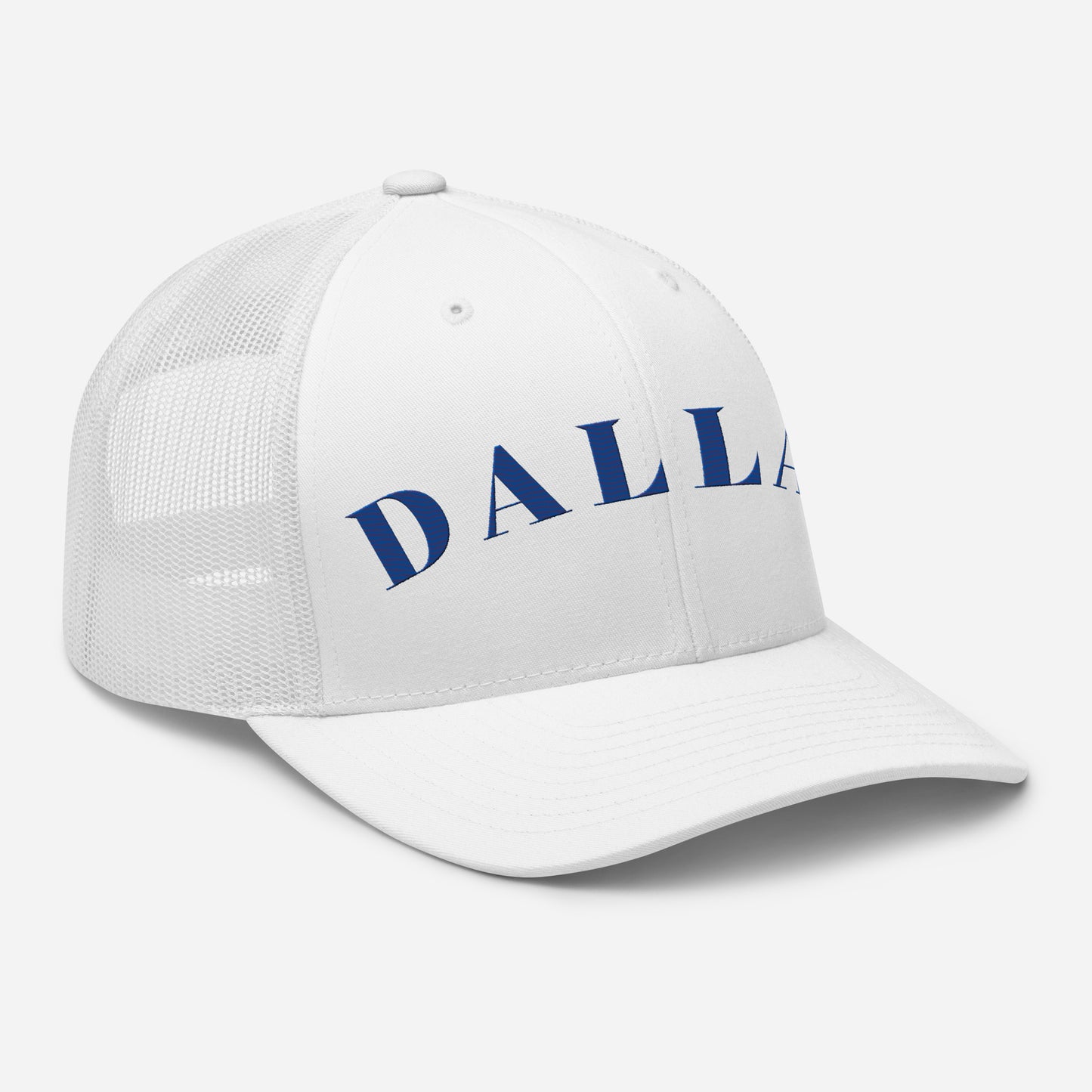 Dallas Trucker Hat White | Blue