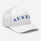 Austin Trucker Hat White | Blue