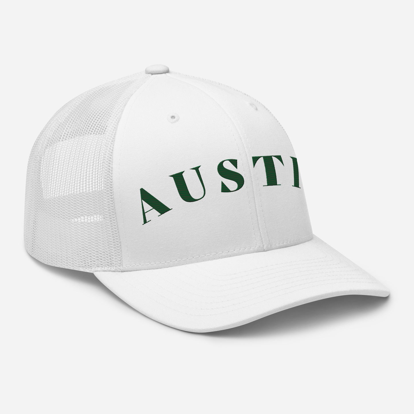 Austin Trucker Hat White | Green