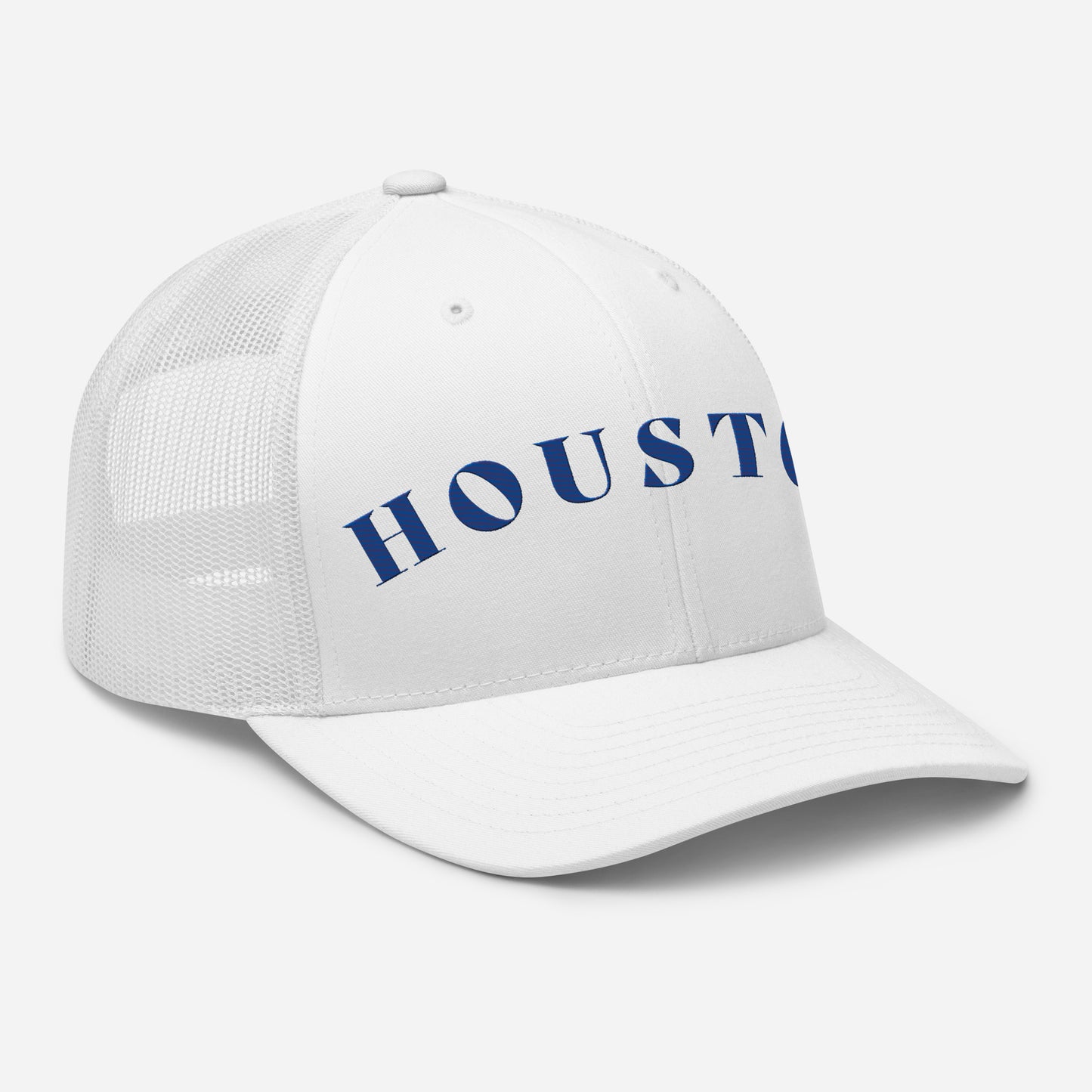 Houston Trucker Hat White | Blue