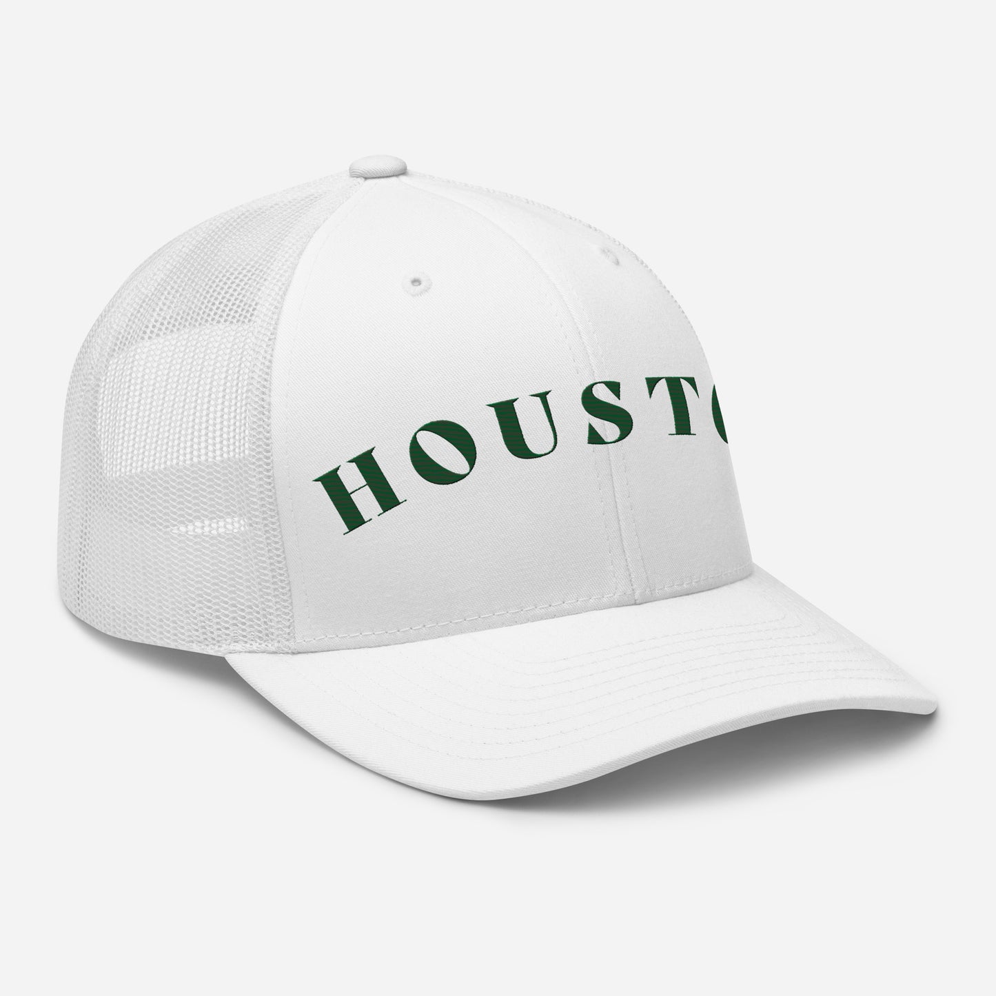 Houston Trucker Hat White | Green