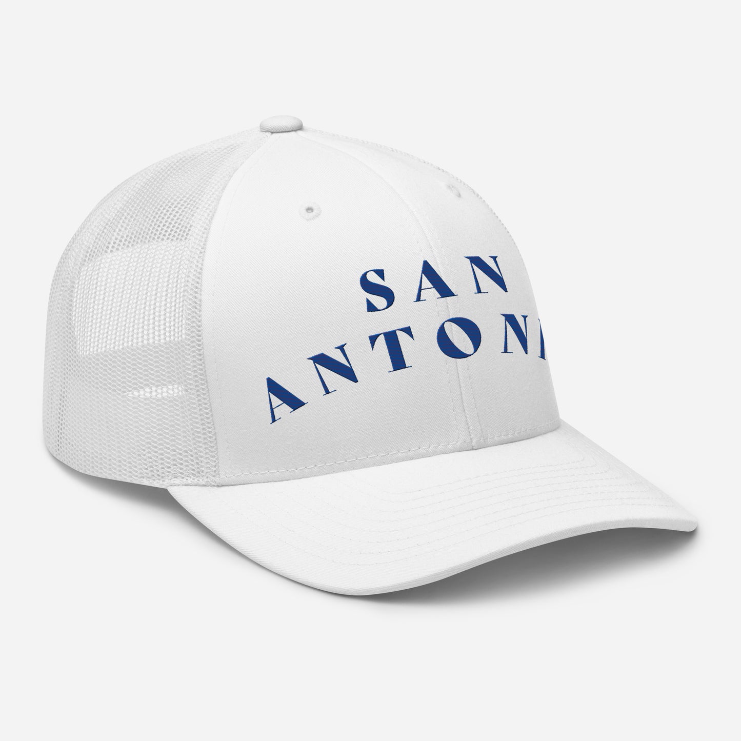 San Antonio Trucker Hat White | Blue