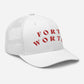 Fort Worth Trucker Hat White | Red